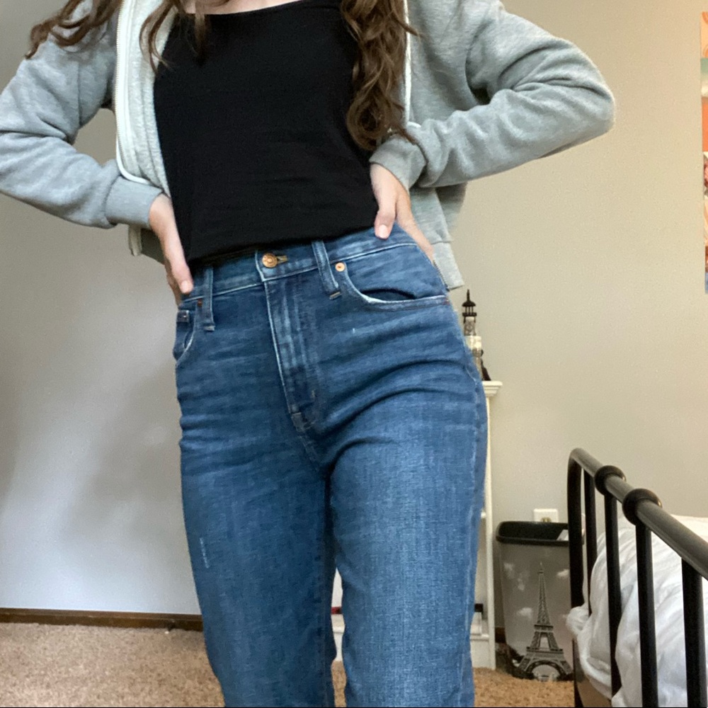 Madewell High-Rise Slim Crop BoyJean